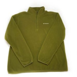 Columbia Green Pullover Size Large